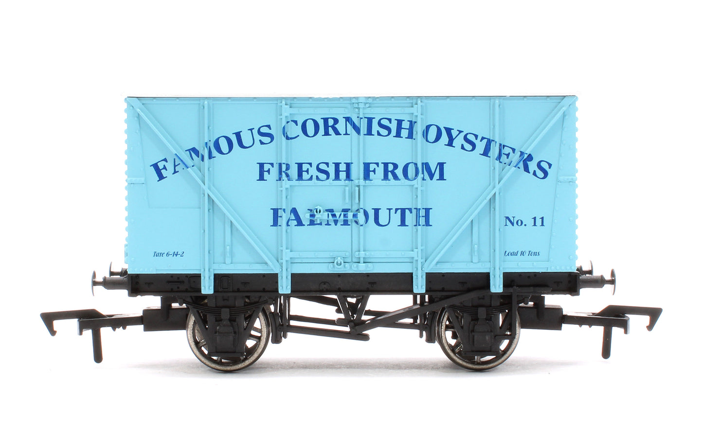 Pre-Owned 10T No.11 Vent Van 'Famous Cornish Oysters - Falmouth' (Limited Edition for for Burnham & District MRC)
