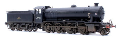Custom Weathered Class O2/4 'Tango' BR Early Emblem Black No.63924 (LNER Cab/GN Tender) Steam Locomotive