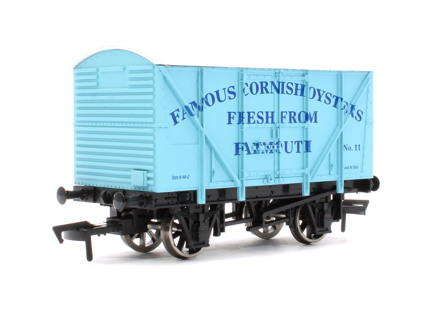 Pre-Owned 10T No.11 Vent Van 'Famous Cornish Oysters - Falmouth' (Limited Edition for for Burnham & District MRC)