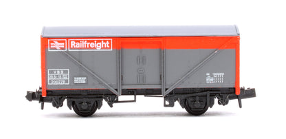 Pre-Owned NR12R Railfreight Van, BR red/grey, 15ft Wheelbase