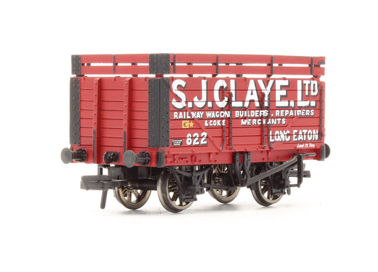 Pre-Owned 37-175 1999 Bachmann Times 'S.J. Claye Ltd' 9 Plank Wagon No.822
