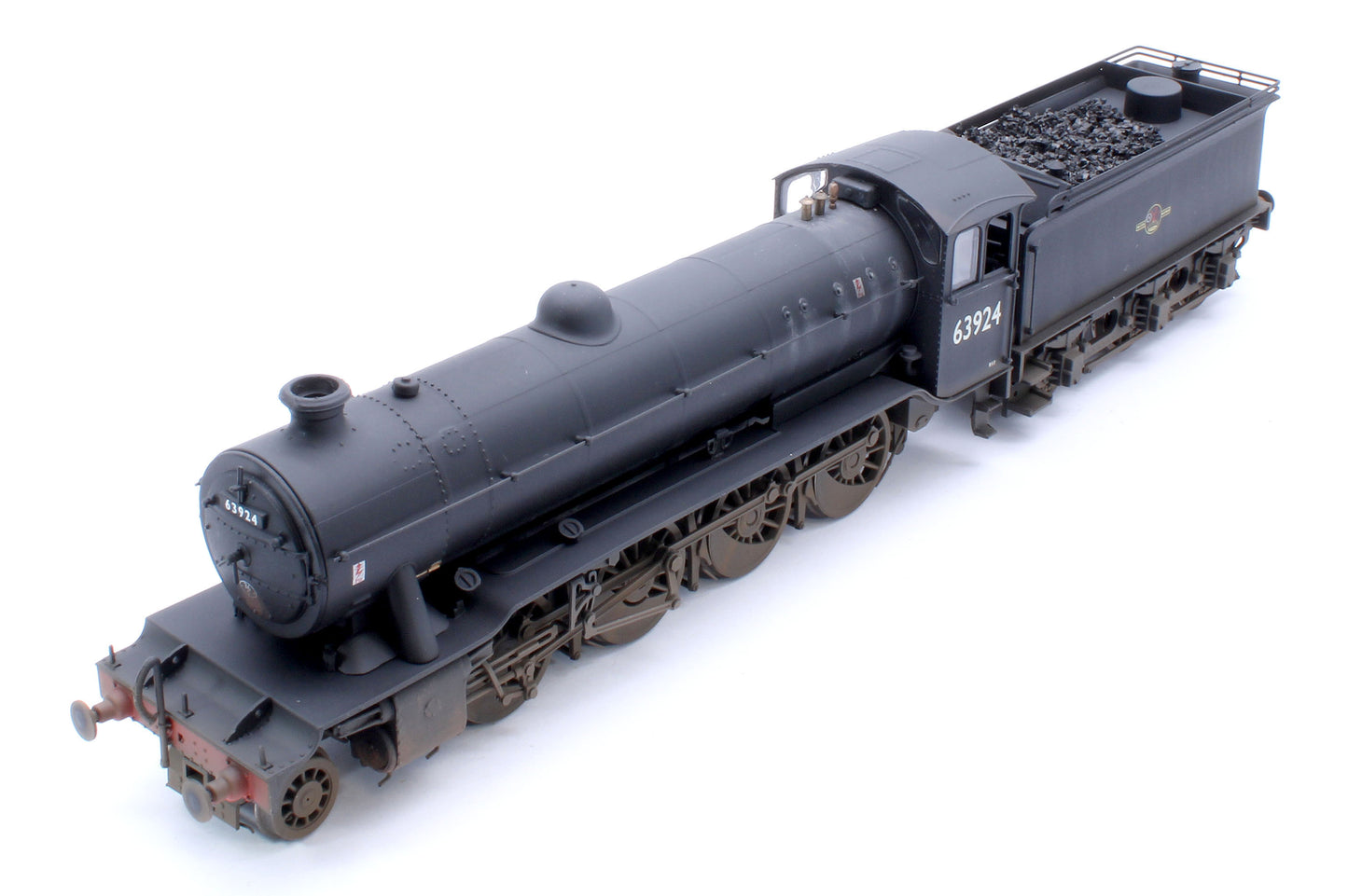 Custom Weathered Class O2/4 'Tango' BR Early Emblem Black No.63924 (LNER Cab/GN Tender) Steam Locomotive
