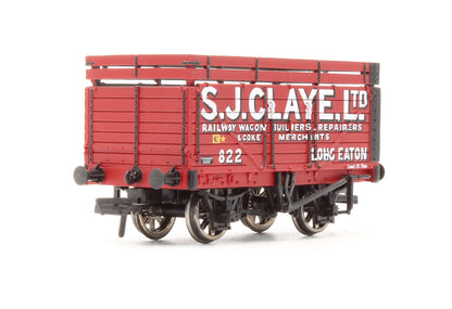 Pre-Owned 37-175 1999 Bachmann Times 'S.J. Claye Ltd' 9 Plank Wagon No.822