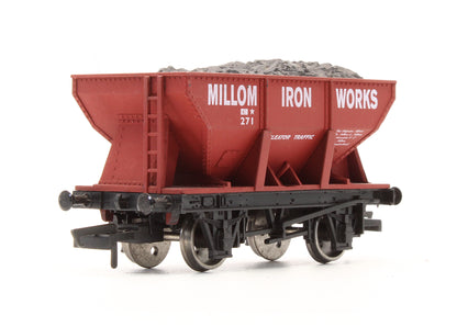 Pre-Owned 4F-033-005 24T Steel Ore Hopper Wagon 'Millom Iron Works' No.271