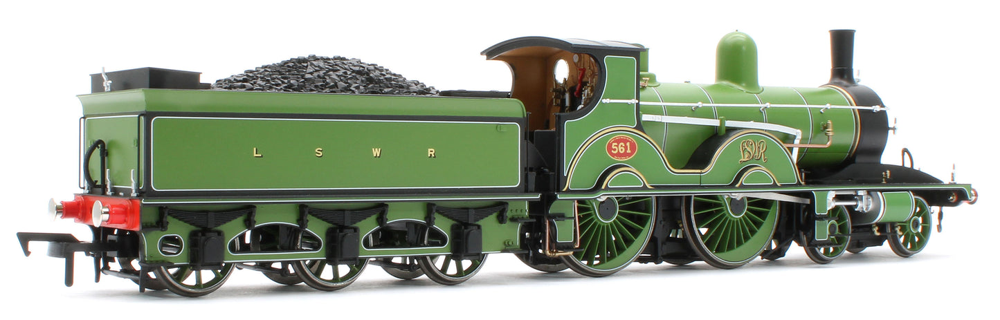 E85019 LSWR Adams T3 561 LSWR Adams Green Steam Locomotive