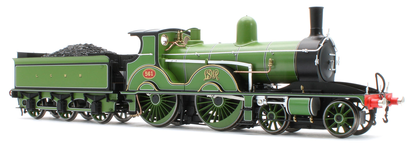 E85019 LSWR Adams T3 561 LSWR Adams Green Steam Locomotive