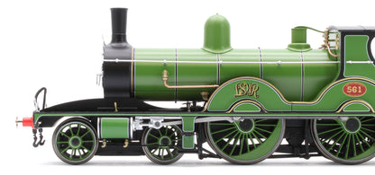 E85019 LSWR Adams T3 561 LSWR Adams Green Steam Locomotive