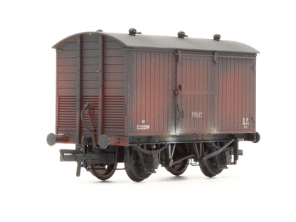 Pre-Owned 12 Ton BR Bauxite (Early) Ventilated Fruit Van No.E22599 - Custom Weathered