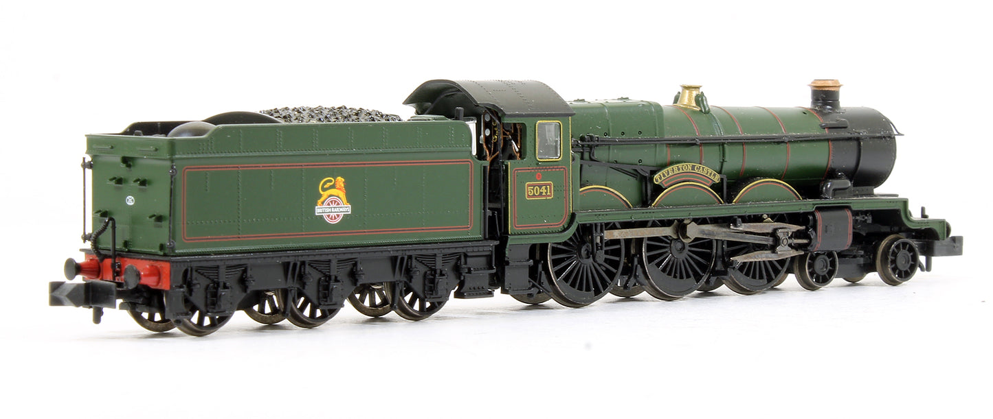 Pre-Owned 372-031 Castle Class 5041 'Tiverton Castle' BR Green Early Emblem Steam Locomotive