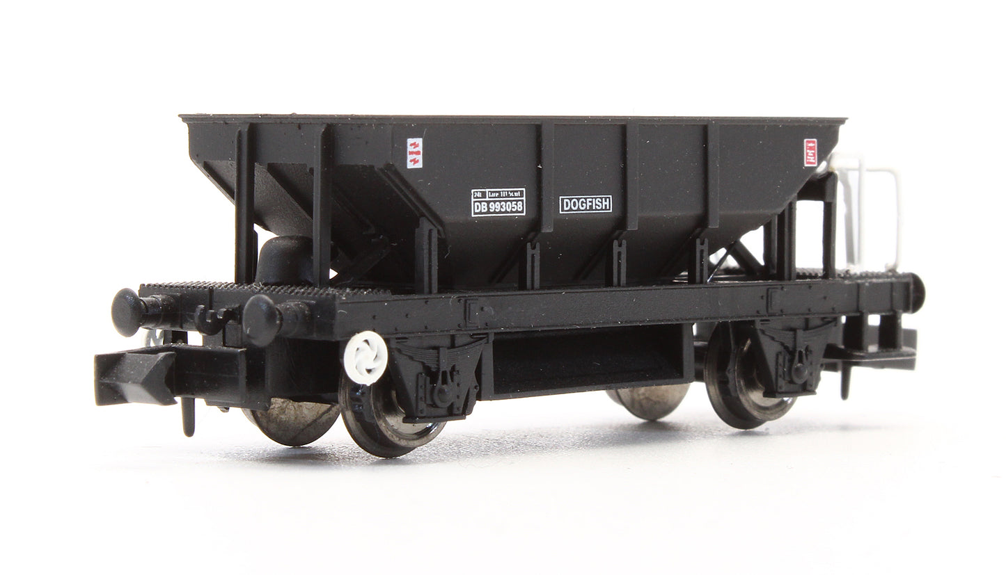 Pre-Owned NB-030K BR Black Dogfish Hopper Wagon 'DB 993058'