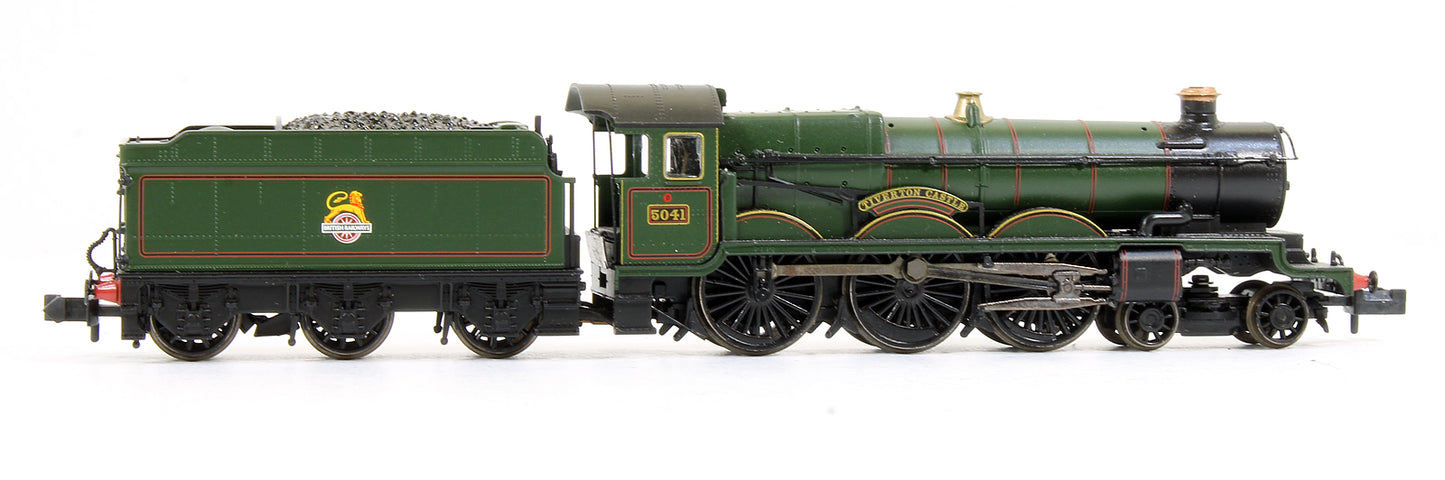 Pre-Owned 372-031 Castle Class 5041 'Tiverton Castle' BR Green Early Emblem Steam Locomotive