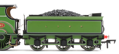 E85019 LSWR Adams T3 561 LSWR Adams Green Steam Locomotive
