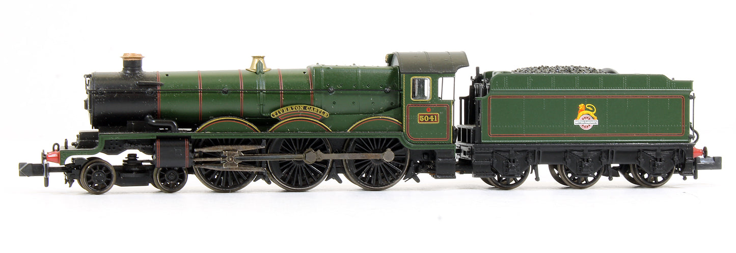 Pre-Owned 372-031 Castle Class 5041 'Tiverton Castle' BR Green Early Emblem Steam Locomotive