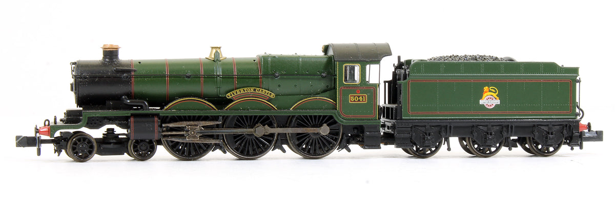 Pre-Owned 372-031 Castle Class 5041 'Tiverton Castle' BR Green Early Emblem Steam Locomotive - DCC Fitted