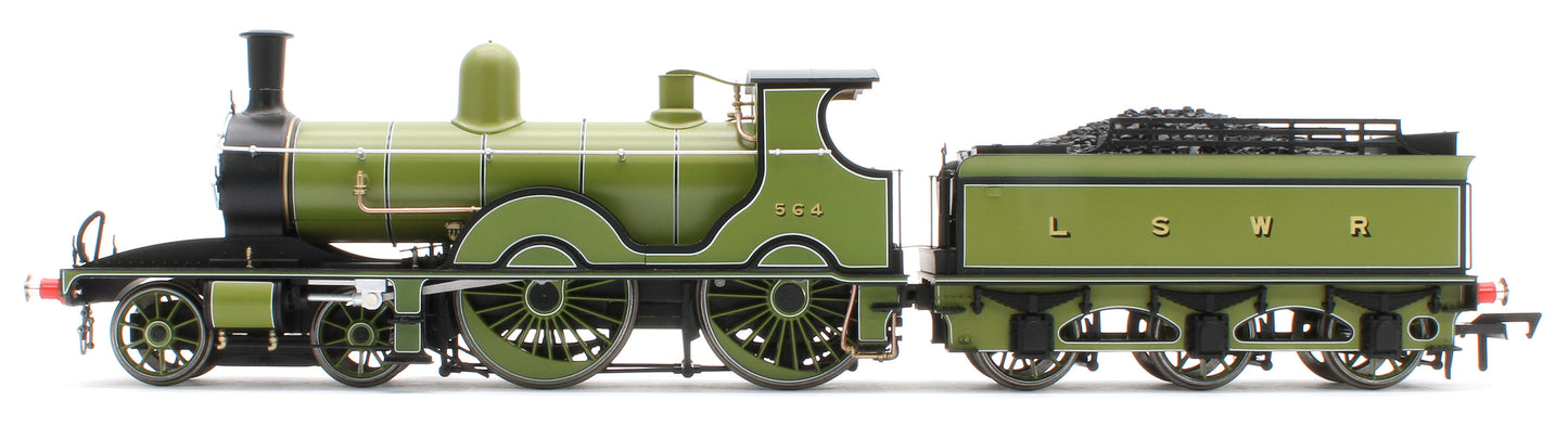 E85023 LSWR Adams T3 564 LSWR Urie Green Steam Locomotive