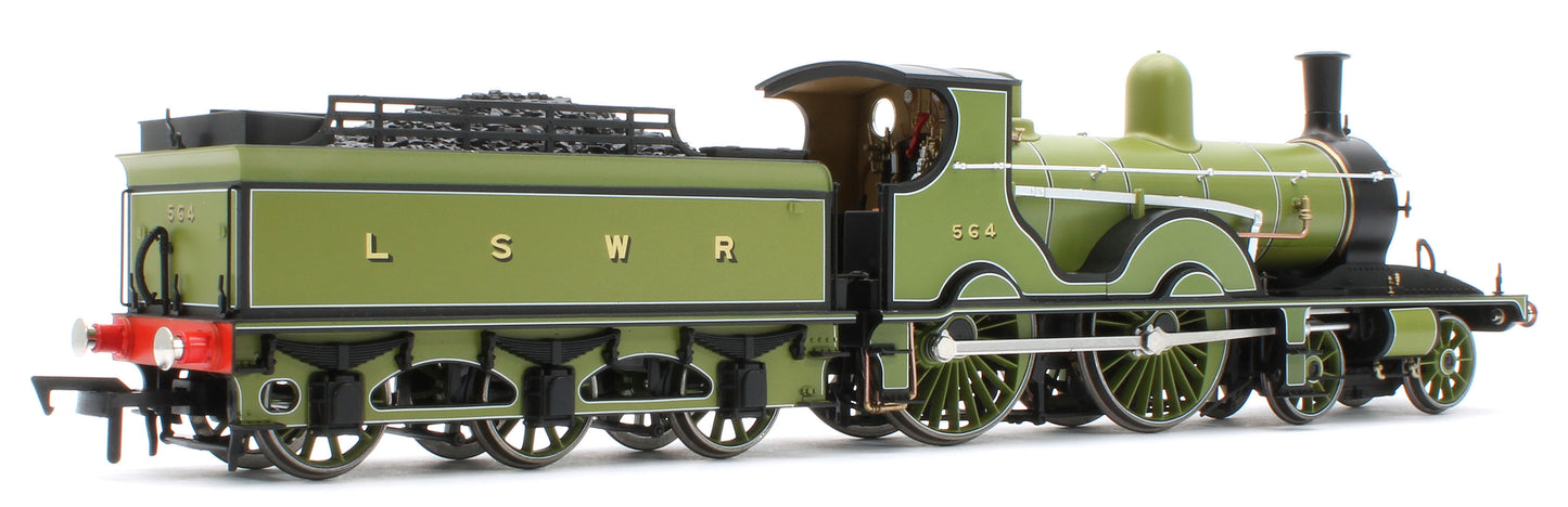 E85023 LSWR Adams T3 564 LSWR Urie Green Steam Locomotive