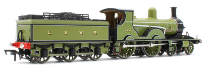 E85023 LSWR Adams T3 564 LSWR Urie Green Steam Locomotive