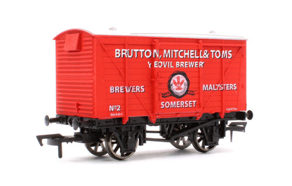 BRUT Pre-Owned 10T No.2 Vent Van 'Brutton, Mitchell & Toms, Yeovil Brewery' (Limited Edition for Burnham & District MRC