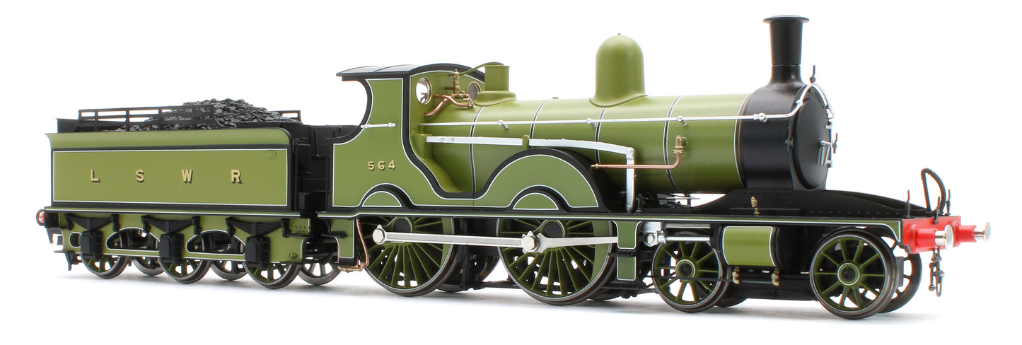 E85023 LSWR Adams T3 564 LSWR Urie Green Steam Locomotive