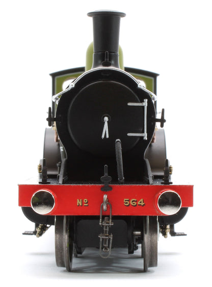 E85023 LSWR Adams T3 564 LSWR Urie Green Steam Locomotive