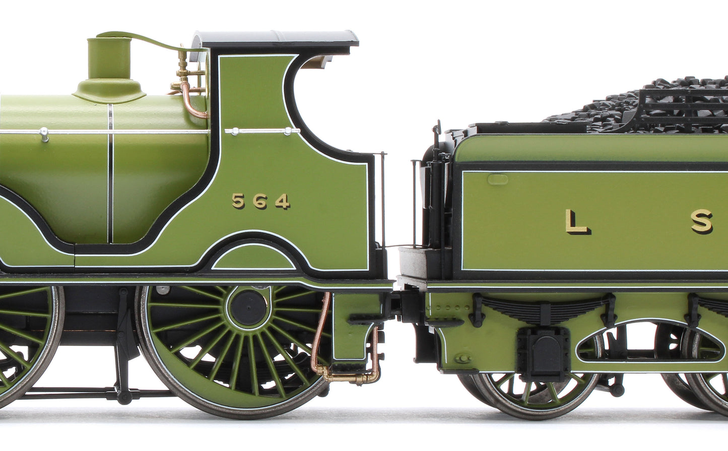 E85023 LSWR Adams T3 564 LSWR Urie Green Steam Locomotive