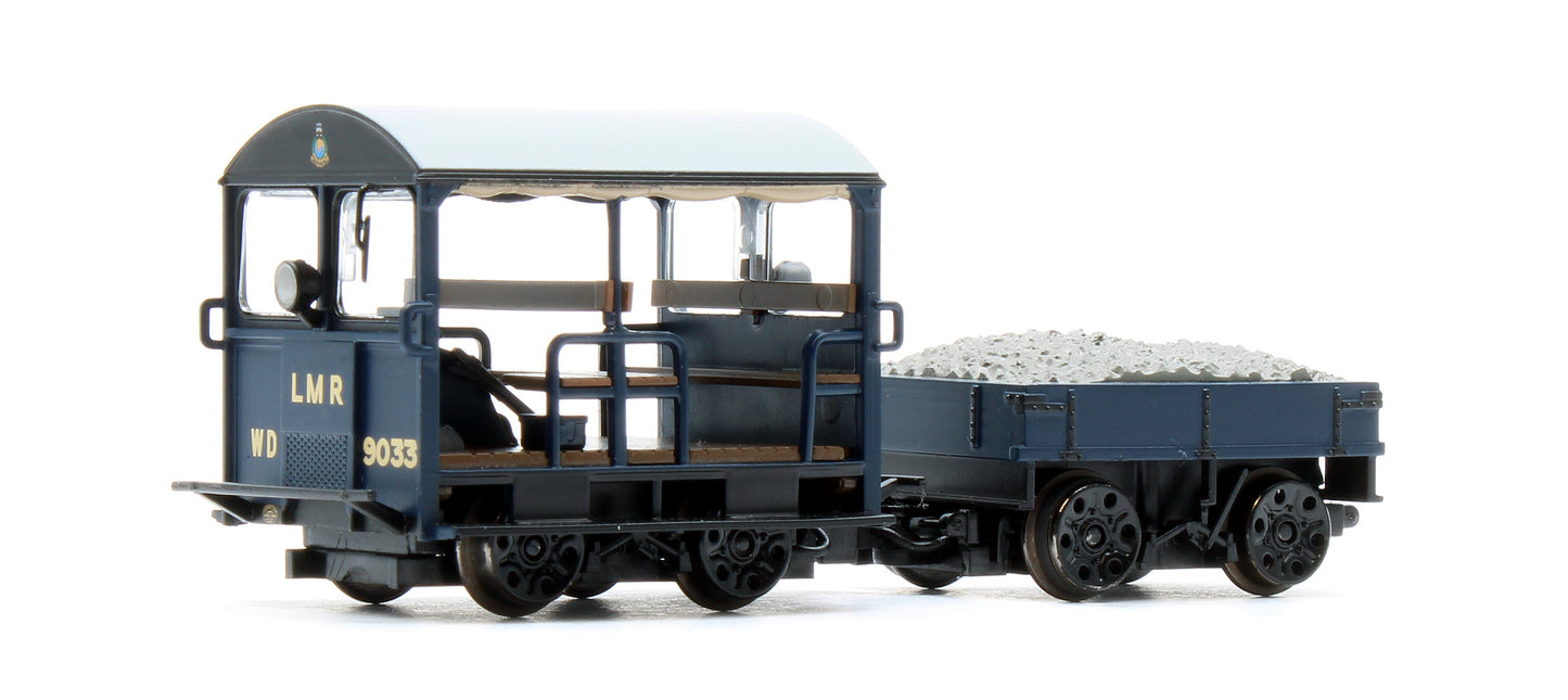 Wickham Type 27 Trolley Car WD9033 LMR Blue