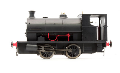 Pre-Owned Peckett E Class 0-4-0 Saddle Tank Plain Black Steam Locomotive