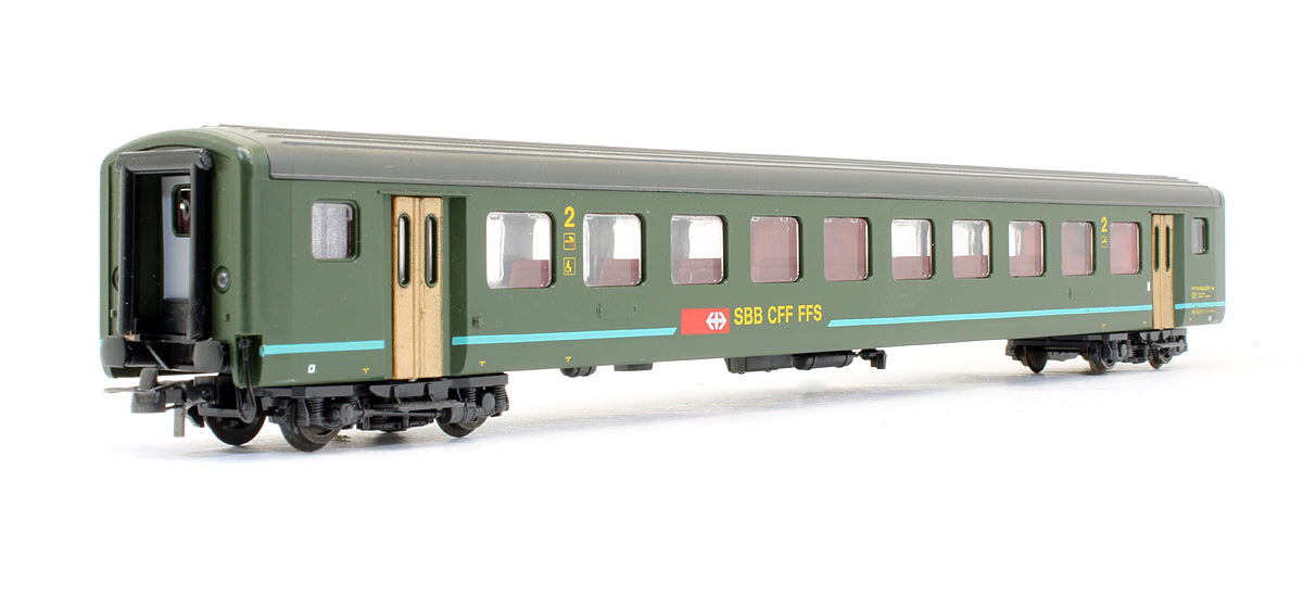 Pre-Owned SBB CFF FFS 2nd Class Passenger Car '50 85 20-34 551-5'