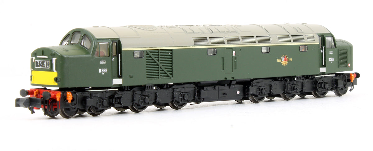 Pre-Owned 371-181 Class 40 D369 BR Green Small Yellow Panel Diesel Locomotive - DCC Fitted