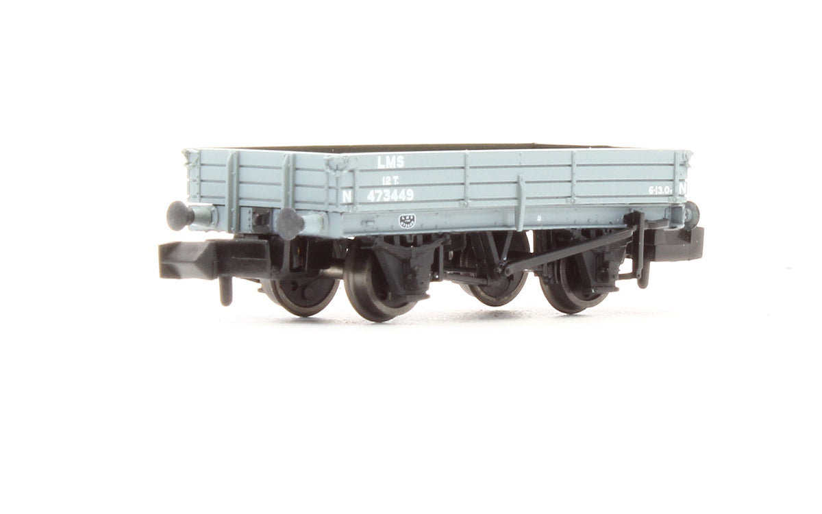 Pre-Owned RCH 3 Plank Wagon LMS Grey No.473449