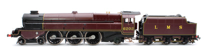 Princess Royal Class 'The Turbomotive' 4-6-2 LMS Crimson Lake 6202 Steam Locomotive - DCC Sound Fitted