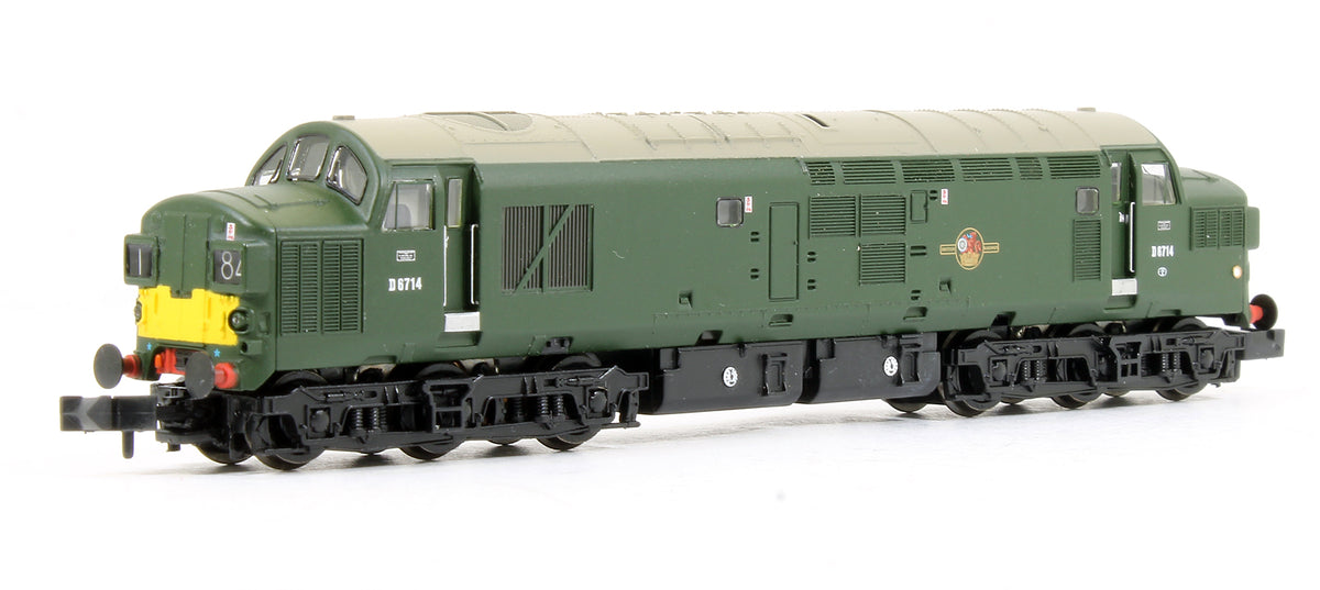 Pre-Owned Class 37/0 D6714 BR Green Diesel Locomotive - DCC Fitted