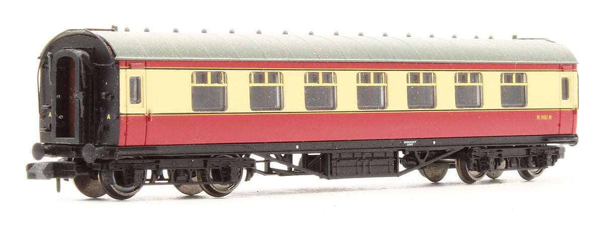 Pre-Owned Stanier Second Corridor Coach BR Crimson & Cream 'M1981M'