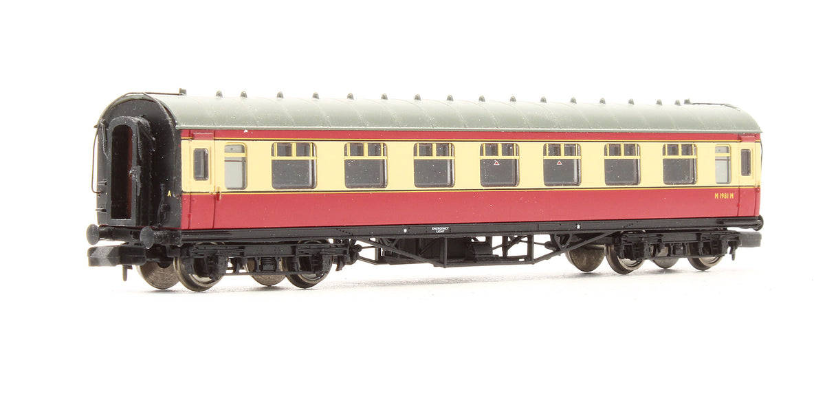 Pre-Owned Stanier Second Corridor Coach BR Crimson & Cream 'M1981M'