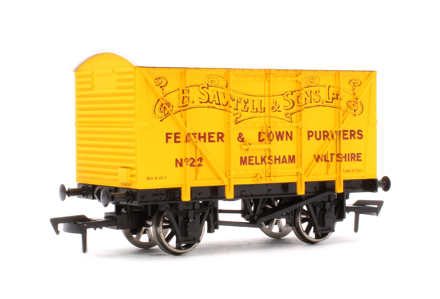 BSAW Pre-Owned 10T No.22 Vent Van 'B.Sawtell & Sons Ltd, Feather & Down Purifiers' (Limited edition for Burnham & District MRC)