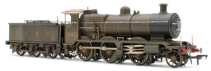 Bespoke Weathered S4102-02 LB&SCR K Class 2-6-0 LBSC Umber Brown No.342 Steam Locomotive