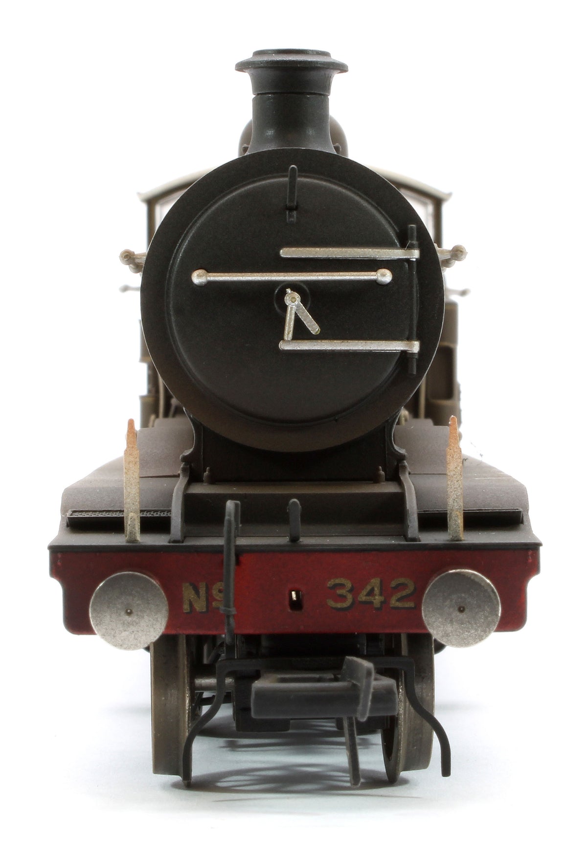 Bespoke Weathered S4102-02 LB&SCR K Class 2-6-0 LBSC Umber Brown No.342 Steam Locomotive