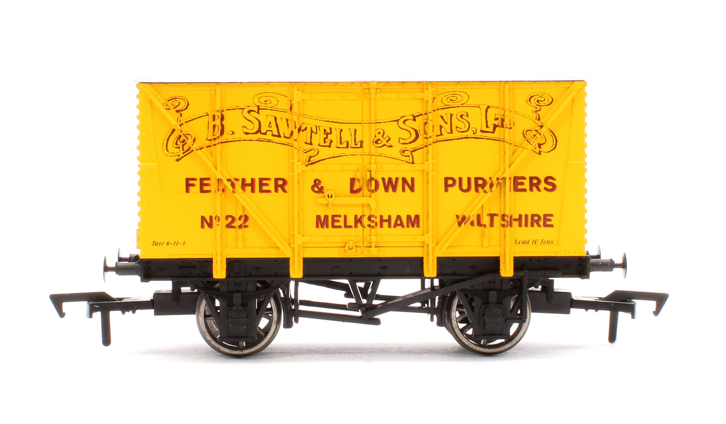 BSAW Pre-Owned 10T No.22 Vent Van 'B.Sawtell & Sons Ltd, Feather & Down Purifiers' (Limited edition for Burnham & District MRC)