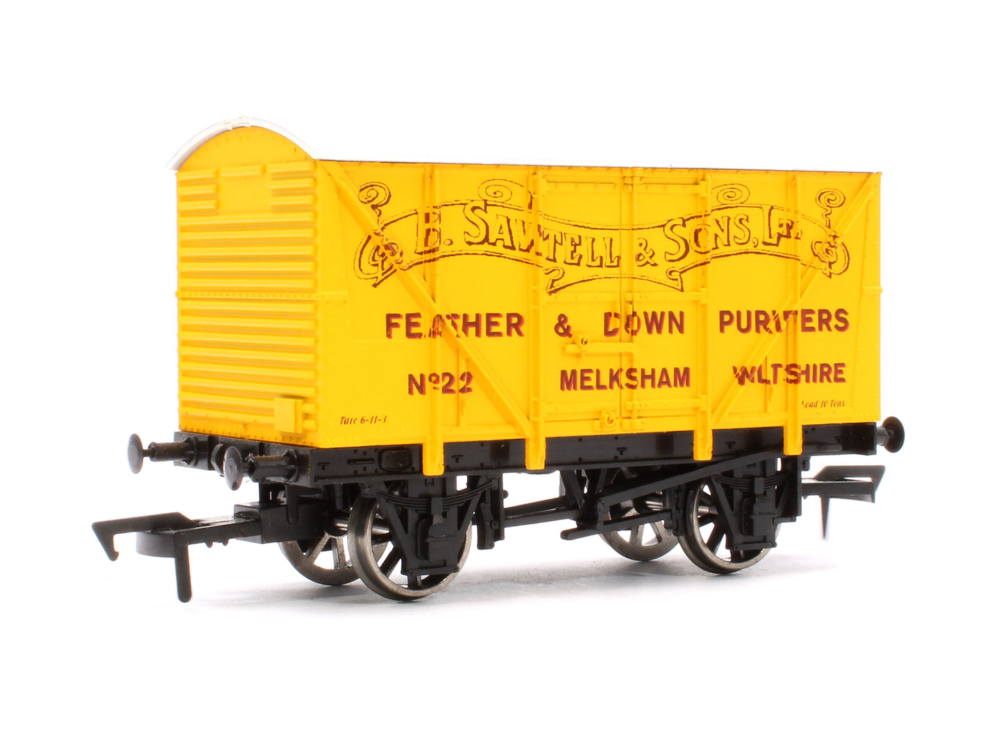 BSAW Pre-Owned 10T No.22 Vent Van 'B.Sawtell & Sons Ltd, Feather & Down Purifiers' (Limited edition for Burnham & District MRC)