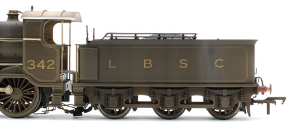 Bespoke Weathered S4102-02 LB&SCR K Class 2-6-0 LBSC Umber Brown No.342 Steam Locomotive