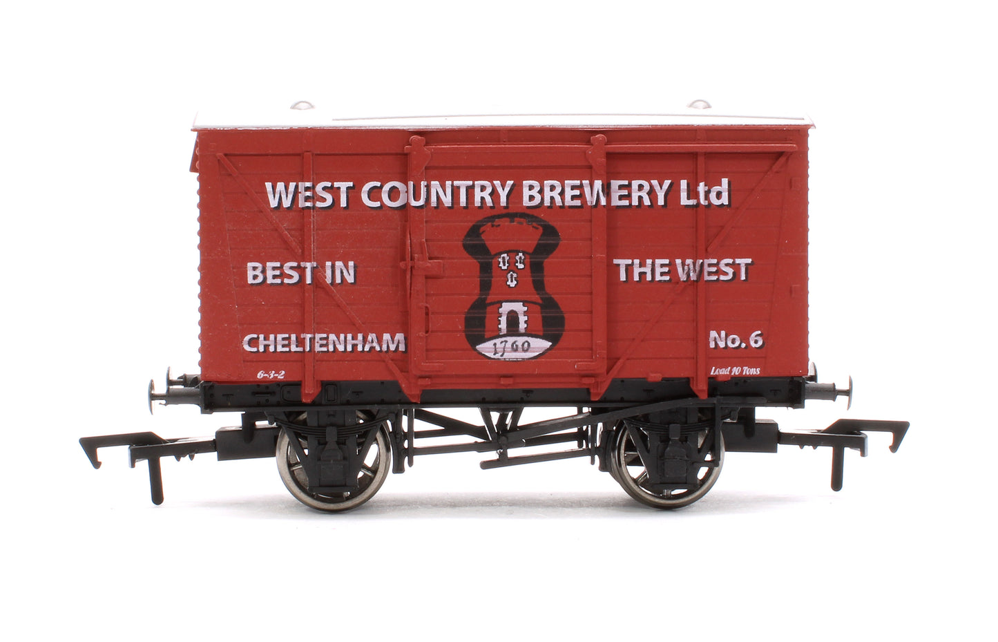 Pre-Owned 10T No.6 Vent Van 'West Country Brewery Ltd - Cheltenham' (Limited Edition for Burnham & District MRC)