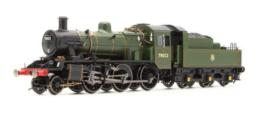 Pre-Owned R3837 K&WVR (Preserved) Standard 2MT 2-6-0 No.78022 Steam Locomotive - Club Exclusive