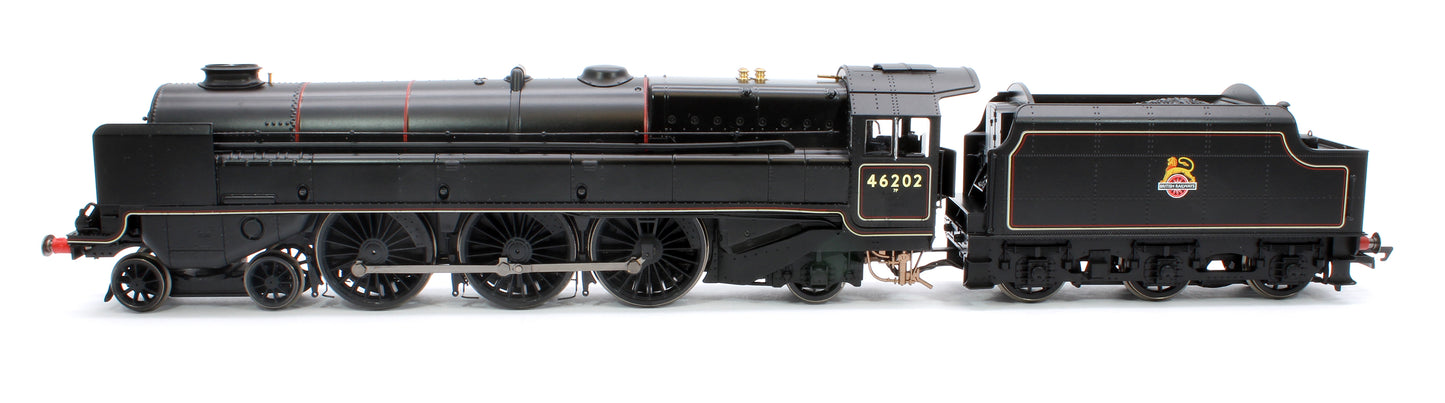 Princess Royal Class 'The Turbomotive' 4-6-2 BR Black Early Emblem 46202 Steam Locomotive