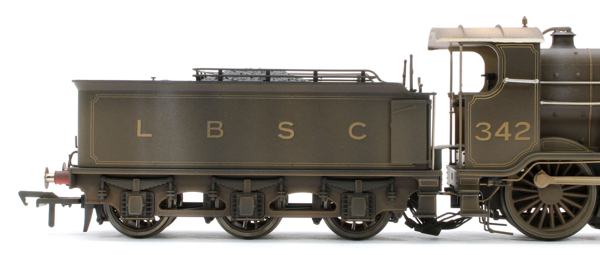 Bespoke Weathered S4102-02 LB&SCR K Class 2-6-0 LBSC Umber Brown No.342 Steam Locomotive