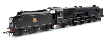 Princess Royal Class 'The Turbomotive' 4-6-2 BR Black Early Emblem 46202 Steam Locomotive