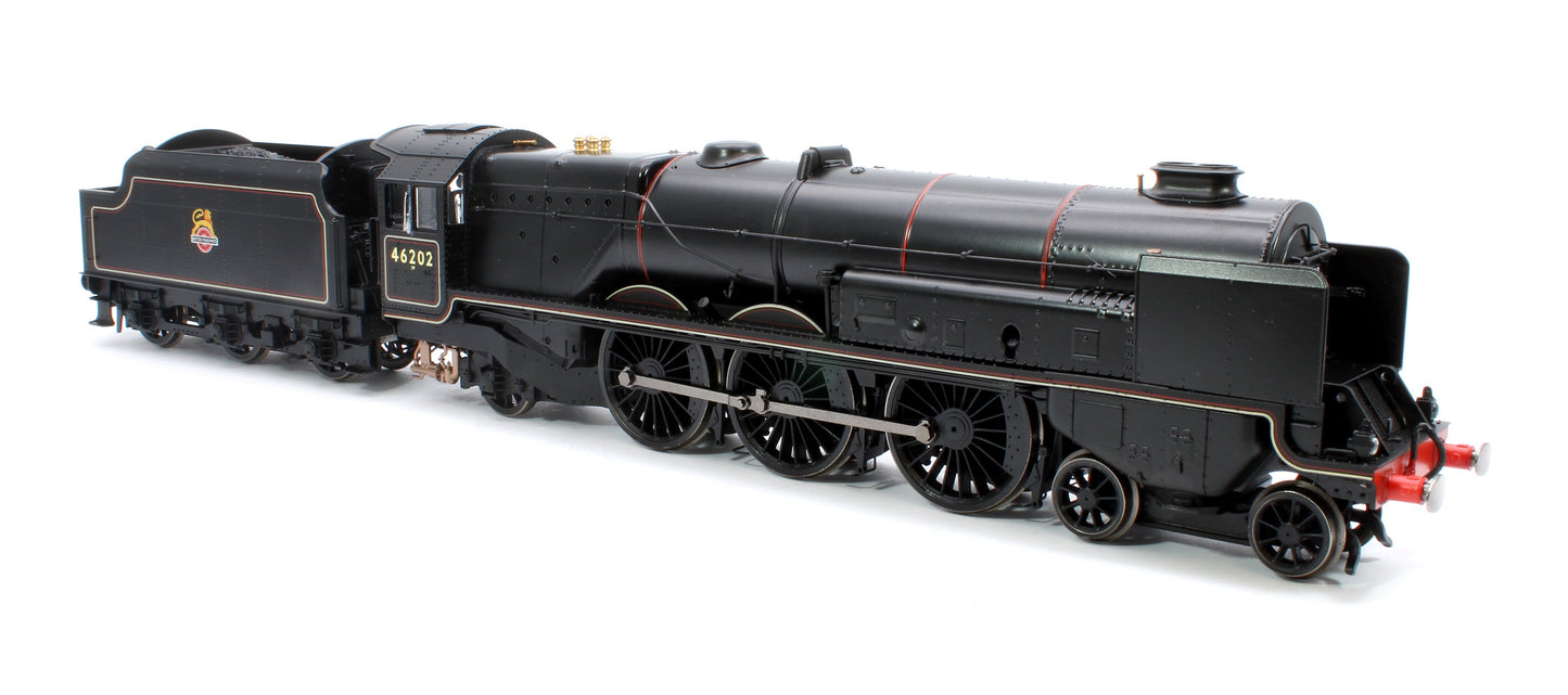 Pre-Owned Princess Royal Class 'The Turbomotive' 4-6-2 BR Black Early Emblem 46202 Steam Locomotive - DCC Sound Fitted