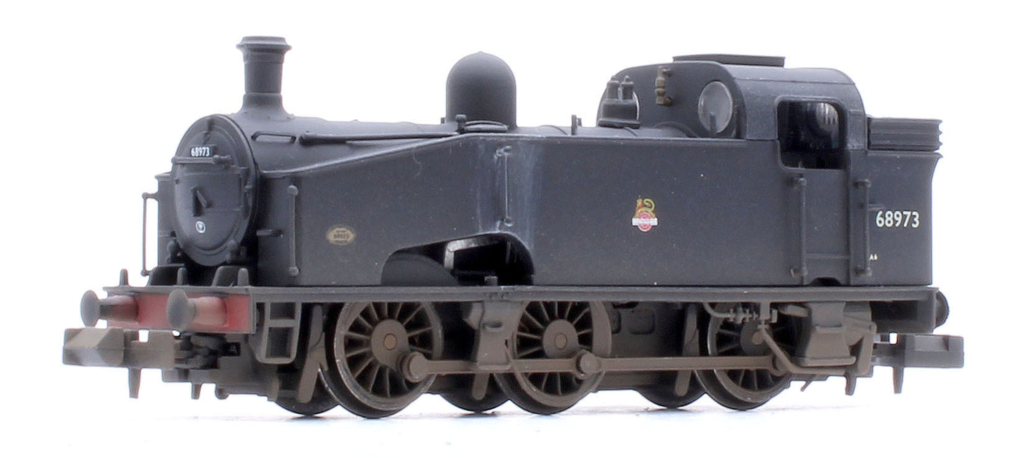 Custom Weathered Class J50 BR Black Early Emblem (Unlined) 0-6-0 Tank Locomotive No.68973