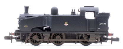 Custom Weathered Class J50 BR Black Early Emblem (Unlined) 0-6-0 Tank Locomotive No.68973
