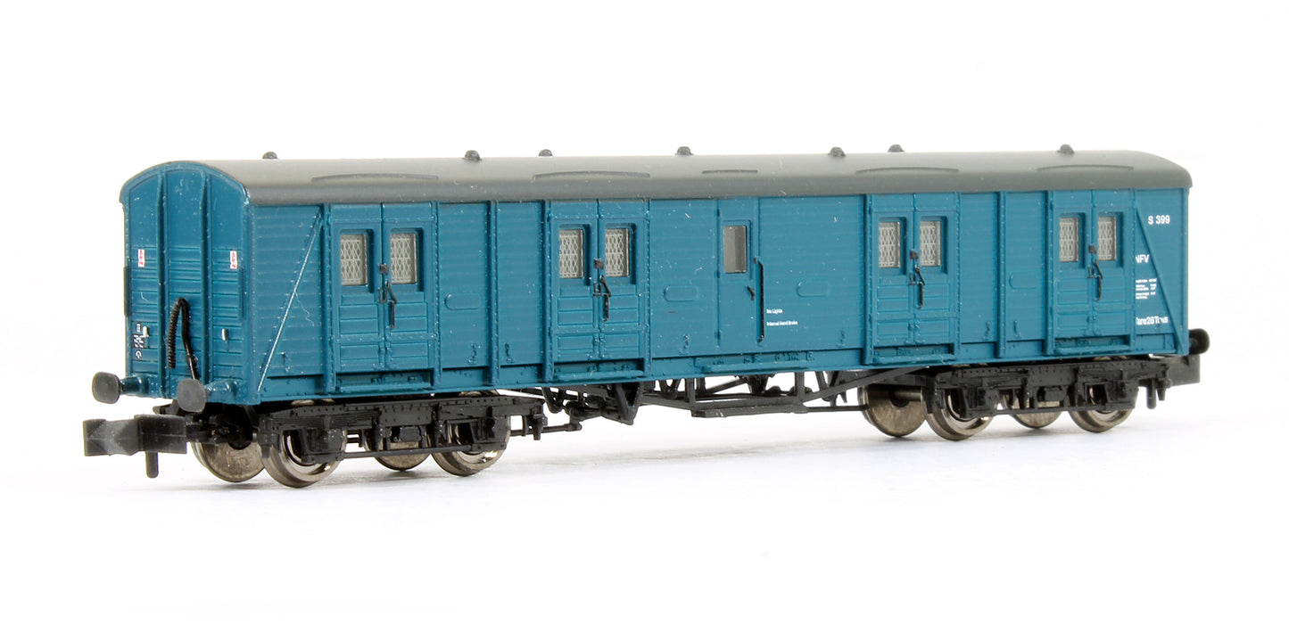 Pre-Owned Bogie B Luggage Van BR Blue