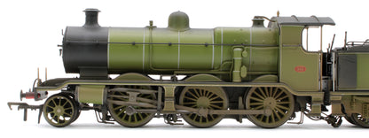 Bespoke Weathered S4102-03 LB&SCR K Class 2-6-0 Southern Maunsell SR Urie Sage Green No.343 Steam Locomotive